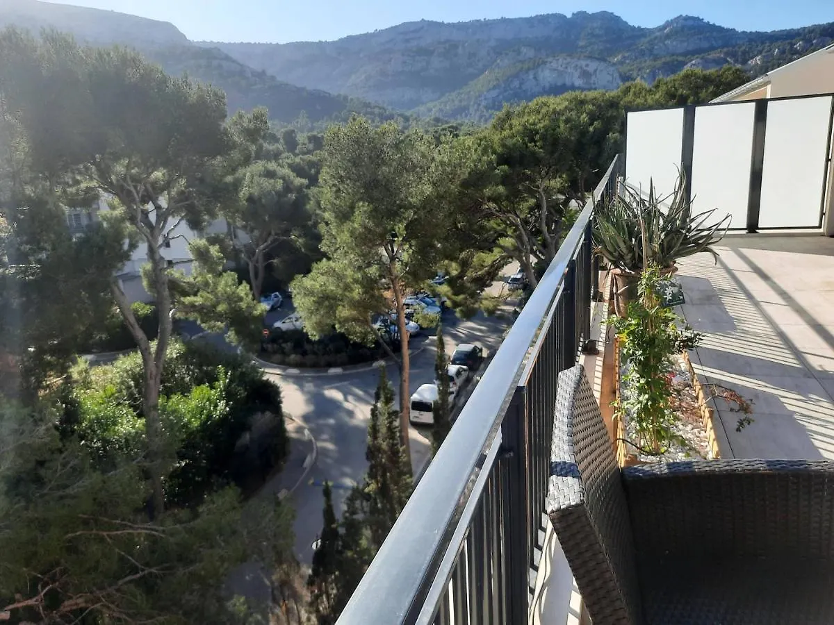 Apartament Terrasses Parc National Des Calanques-Sormiou Marsylia 0*,  Francja